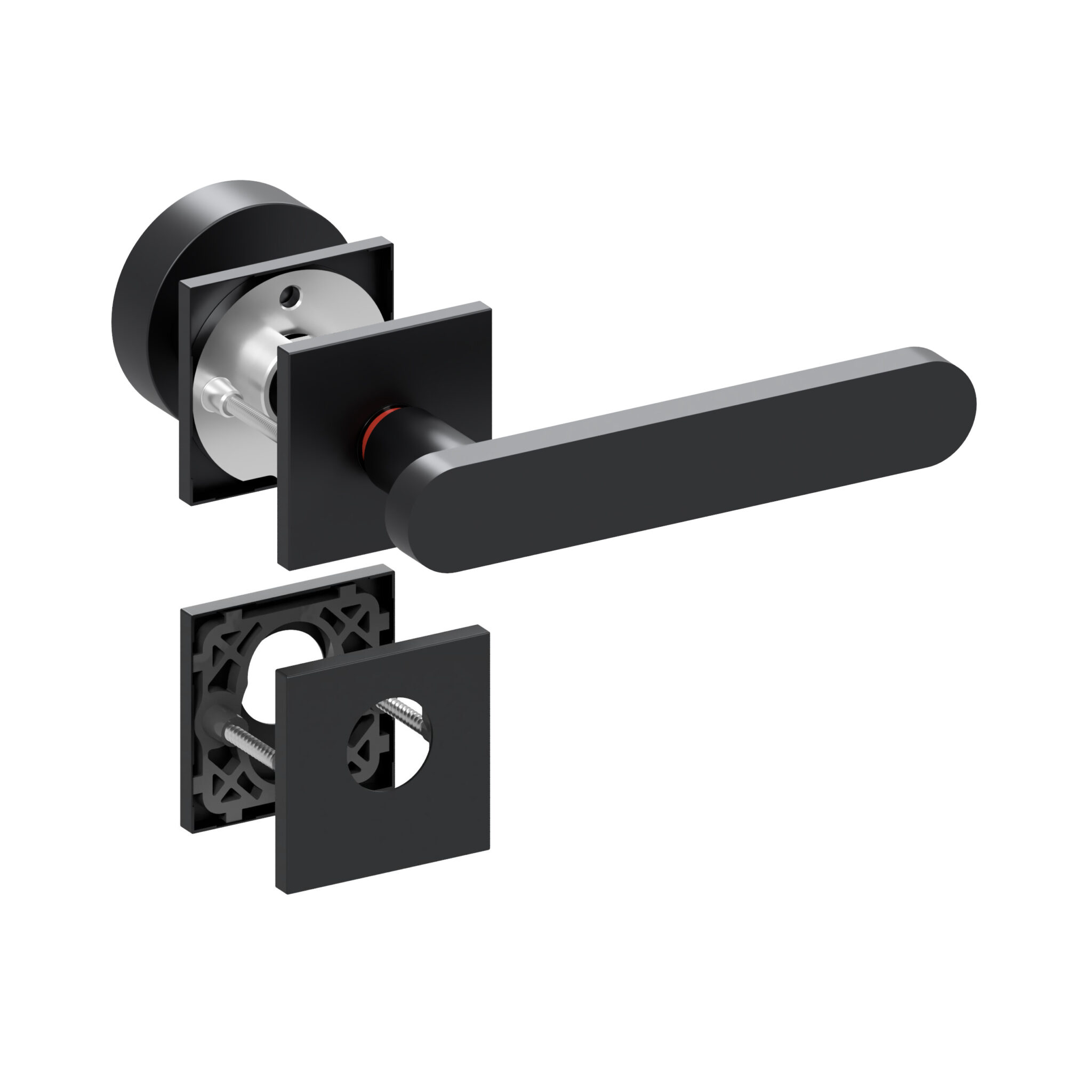 Model 1146 - Drzwi wejściowe, cylinder okrągły po lewej stronie, Hidden hero